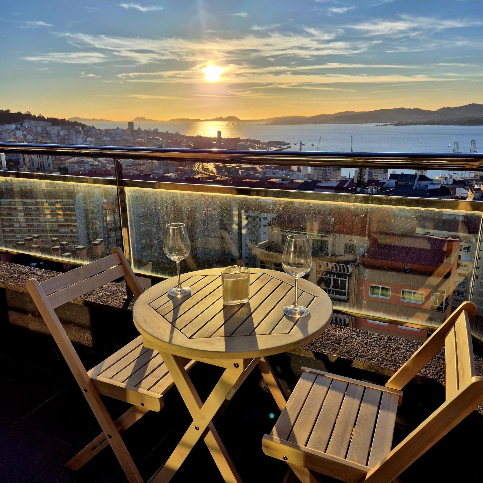 Vistasaragon Appartement Comarca de Comarca de Vigo Buitenkant foto